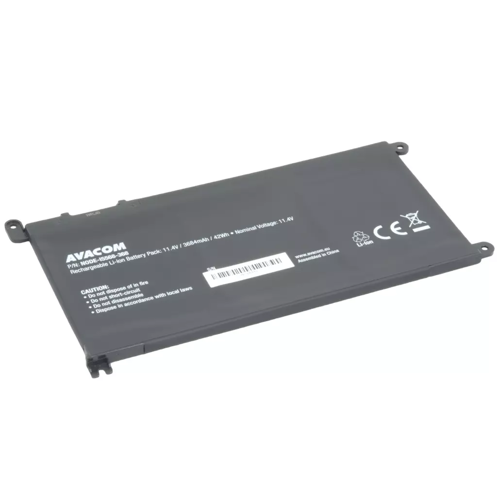 Obrázek produktu Dell Inspiron 15 5568, 13 5368 Li-Ion 11,4V 3684mAh 42Wh