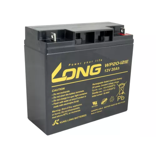 obrázek produktu LONG baterie 12V 20Ah F3 DeepCycle (WP20-12IE)