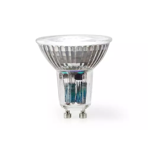 obrázek produktu Smart LED žárovka GU10 4.9W bílá NEDIS WIFILRW10GU10 WiFi Tuya