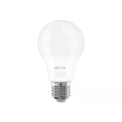 obrázek produktu Žárovka LED E27 12W A60 bílá teplá RETLUX REL 31 2ks