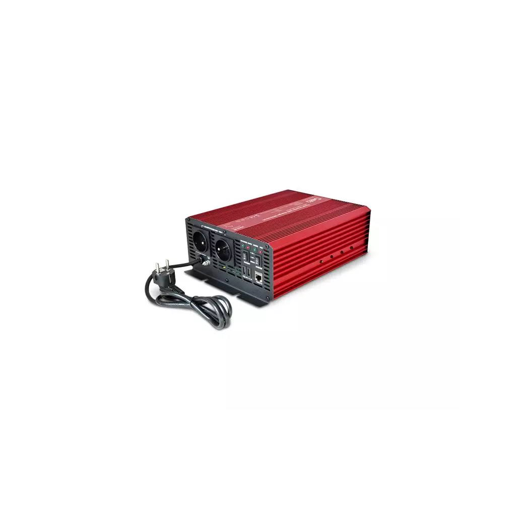Obrázek produktu Měnič napětí GETI GPIU 1012S 12V/230V 1000W
