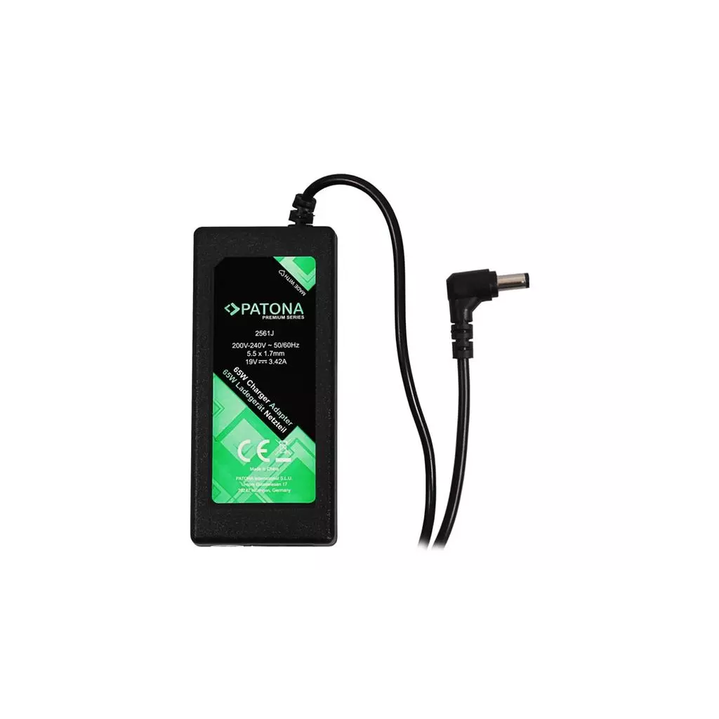 Obrázek produktu Adaptér pro notebooky Acer 19V 3,42A 65W 5,5x1,7mm PATONA PT2561