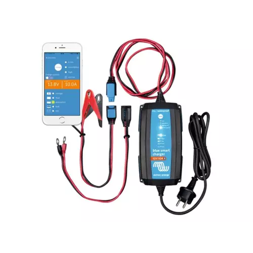 obrázek produktu Chytrá nabíječka baterií BlueSmart 12V/15A IP65+DC konektor