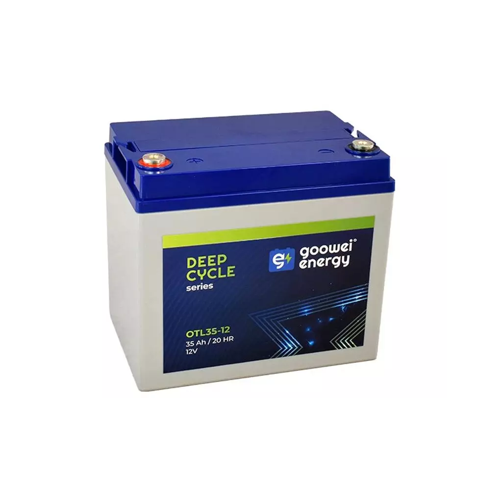 Obrázek produktu Trakční olověný akumulátor 12V 35Ah GOOWEI ENERGY OTL35-12