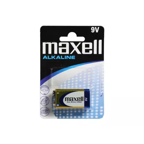 obrázek produktu Baterie 6LR61 (9V) alkalická MAXELL 1ks / blistr