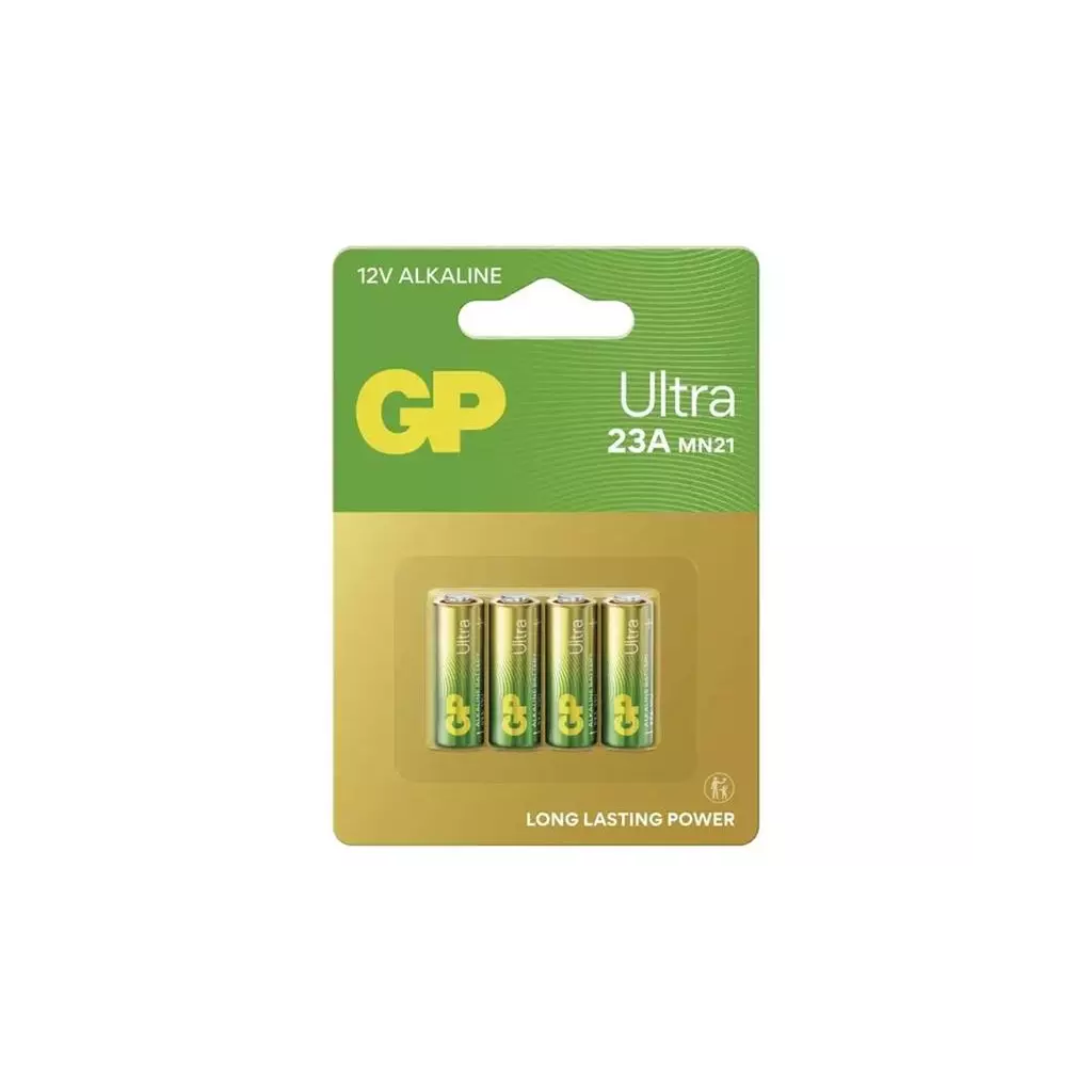 Obrázek produktu Baterie 23A GP Ultra alkalická 4ks / blistr
