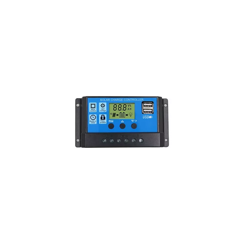Obrázek produktu Solární regulátor PWM SY3024H 12-24V/30A+USB pro Pb baterie