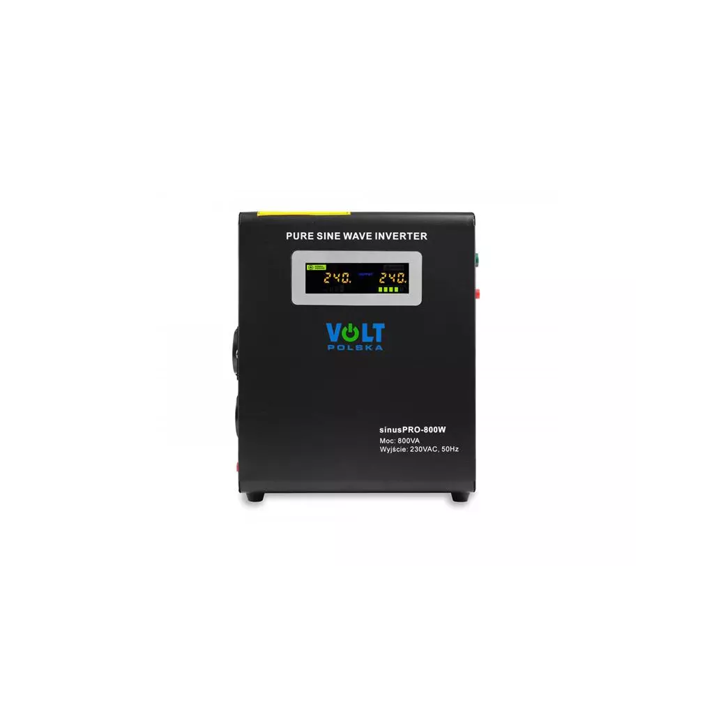Obrázek produktu Zdroj záložní VOLT Sinus Pro 800 W 12V 230V 800VA 500W Black