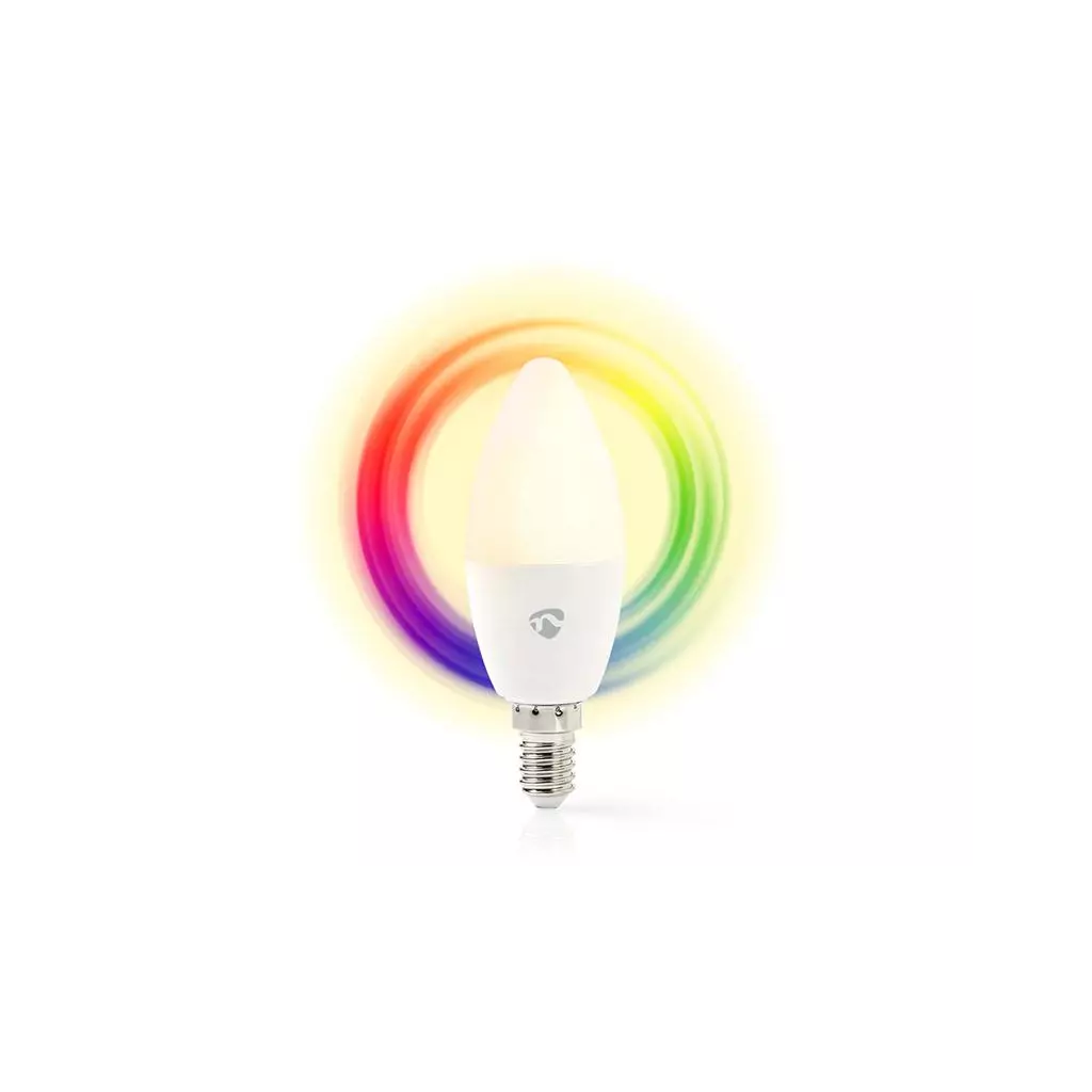Obrázek produktu Smart LED žárovka E14 4,9W RGB NEDIS ZBLC10E14 ZigBee Tuya
