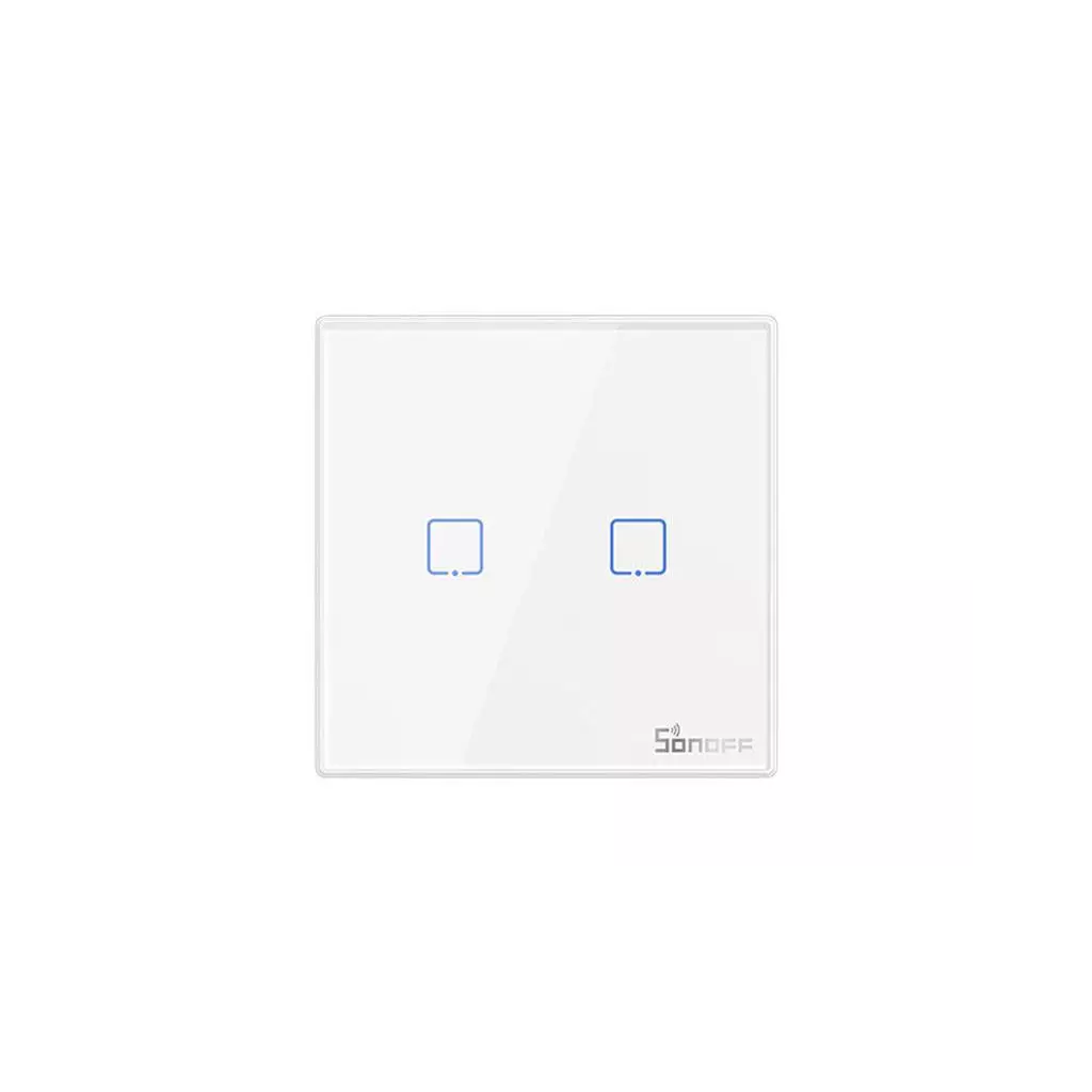 Obrázek produktu Smart vypínač osvětlení SONOFF T2EU2C-RF