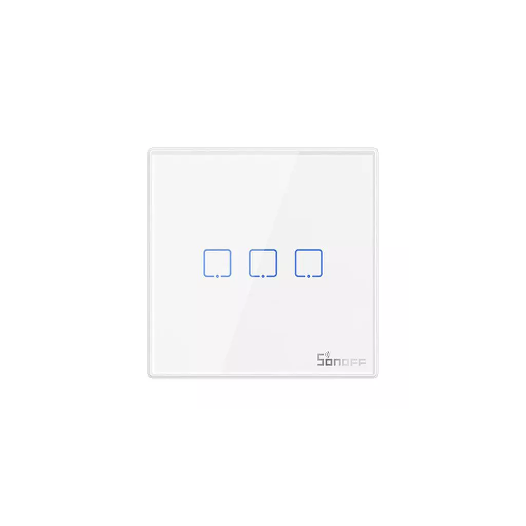 Obrázek produktu Smart vypínač osvětlení SONOFF T2EU3C-RF