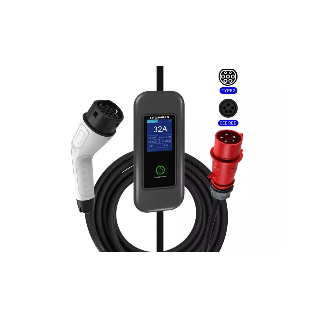 Obrázek produktu Nabíjecí stanice IMMAX NEO EV/PHEV AC Type 2 22kW WiFi Tuya cestovní