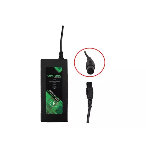 obrázek produktu Nabíječka pro koloběžky a hoverboardy PATONA 42V/2A/84W