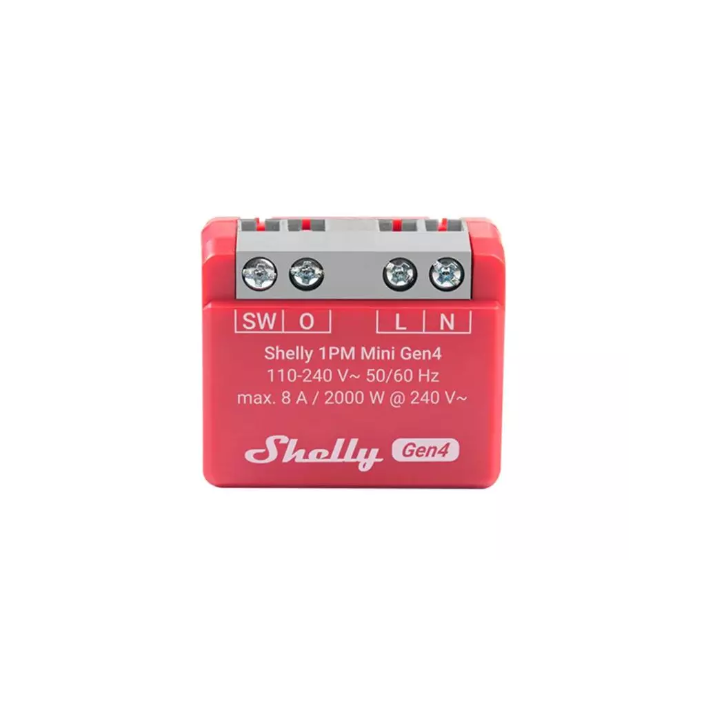 Obrázek produktu Smart Switch SHELLY 1PM Mini Gen4 WiFi Zigbee Bluetooth Matter