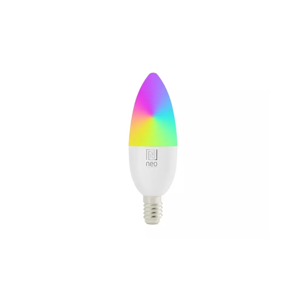 Obrázek produktu Smart LED žárovka E14 4,8W RGB+CCT IMMAX NEO 07808L WiFi Zigbee Tuya
