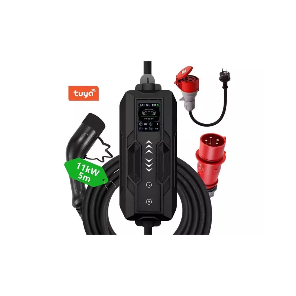 Obrázek produktu Nabíjecí stanice IMMAX NSE004 EV/PHEV AC Type 2 11kW cestovní