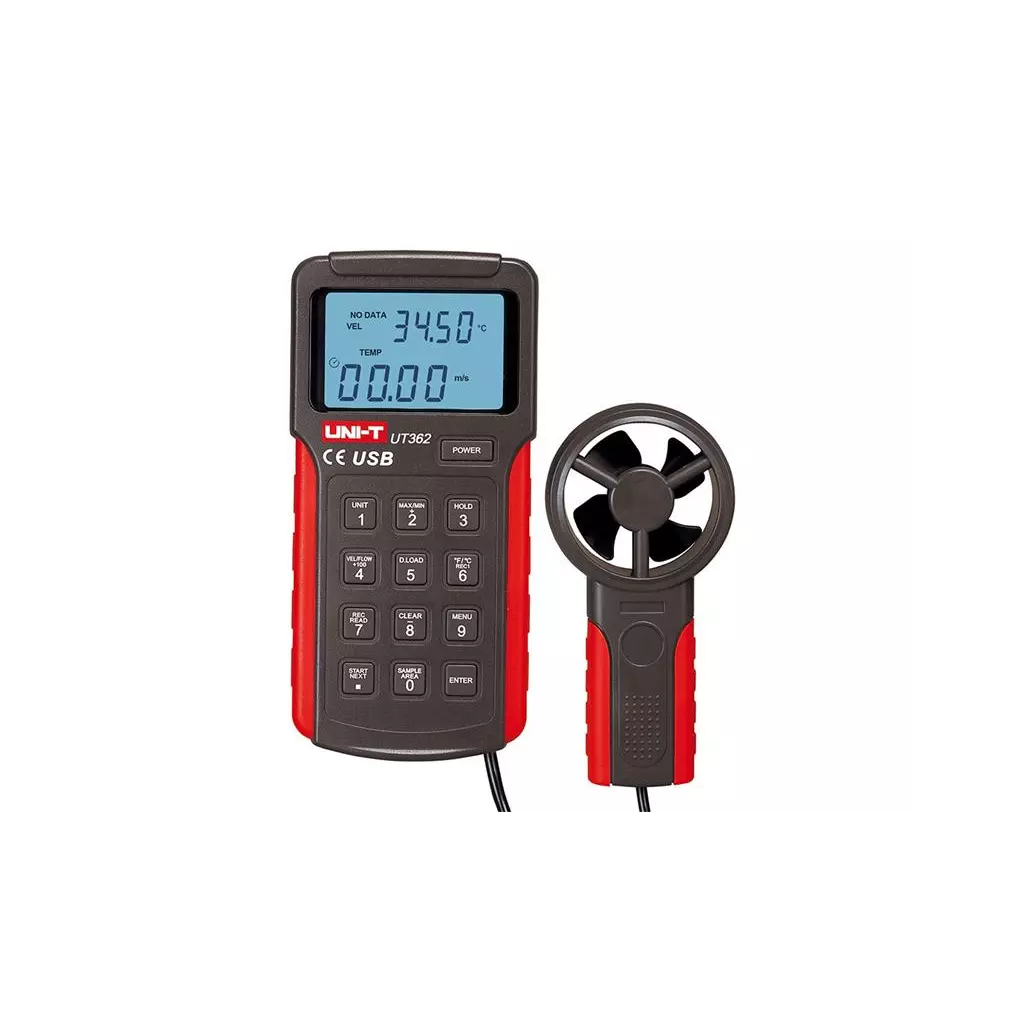 Obrázek produktu Anemometr UNI-T  UT362 USB