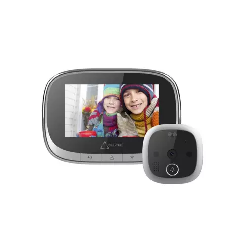 obrázek produktu Dveřní kukátko CEL-TEC DK500 WiFi Tuya