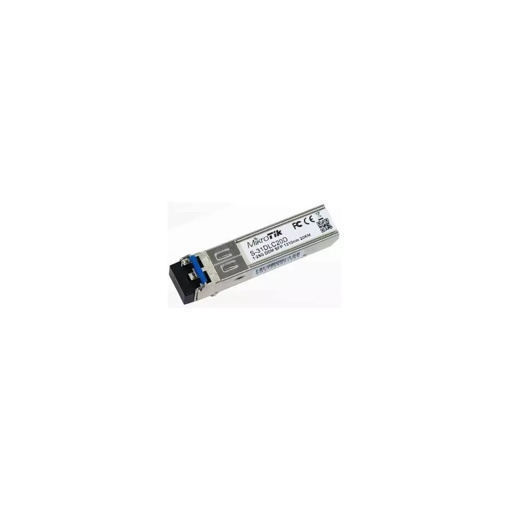 Obrázek produktu MIKROTIK • S-31DLC20D • Mikrotik SingleMode SFP modul 1.25G (20km)