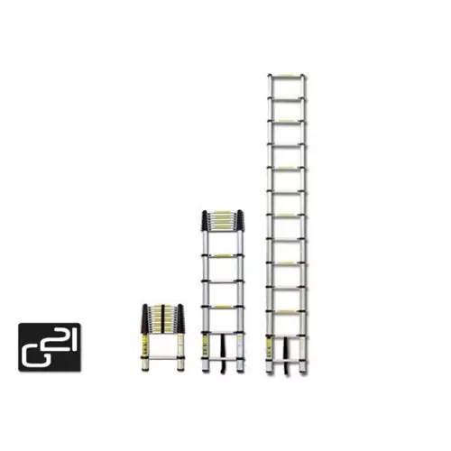 obrázek produktu G21 • GA-TZ11 • Teleskopický žebřík G21 GA-TZ11-3,2M hliníkový