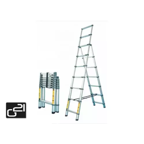 obrázek produktu G21 • GA-TZ9-11 • Teleskopický žebřík G21 GA-TZ9+11-3,2M Hliníkové štafle