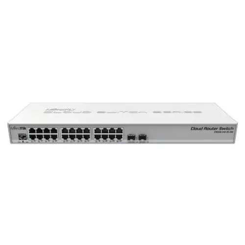 obrázek produktu MIKROTIK • CRS326-24G-2S+RM • 24-port Gigabit Cloud Router Switch