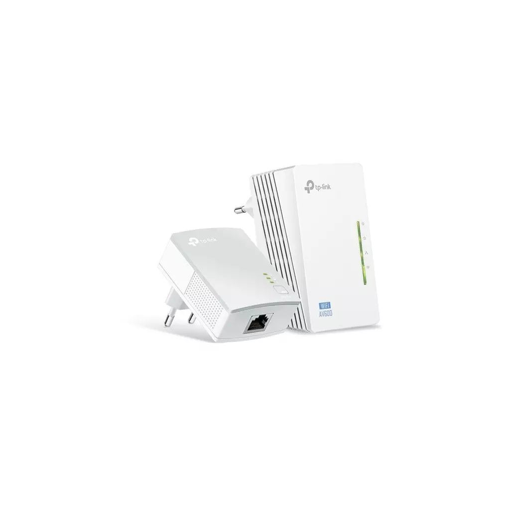 Obrázek produktu TP-LINK • TL-WPA4220 KIT • Startovní sada s bezdrátovým powerline opakovačem AV600 s rychlostí 300 Mbit/s