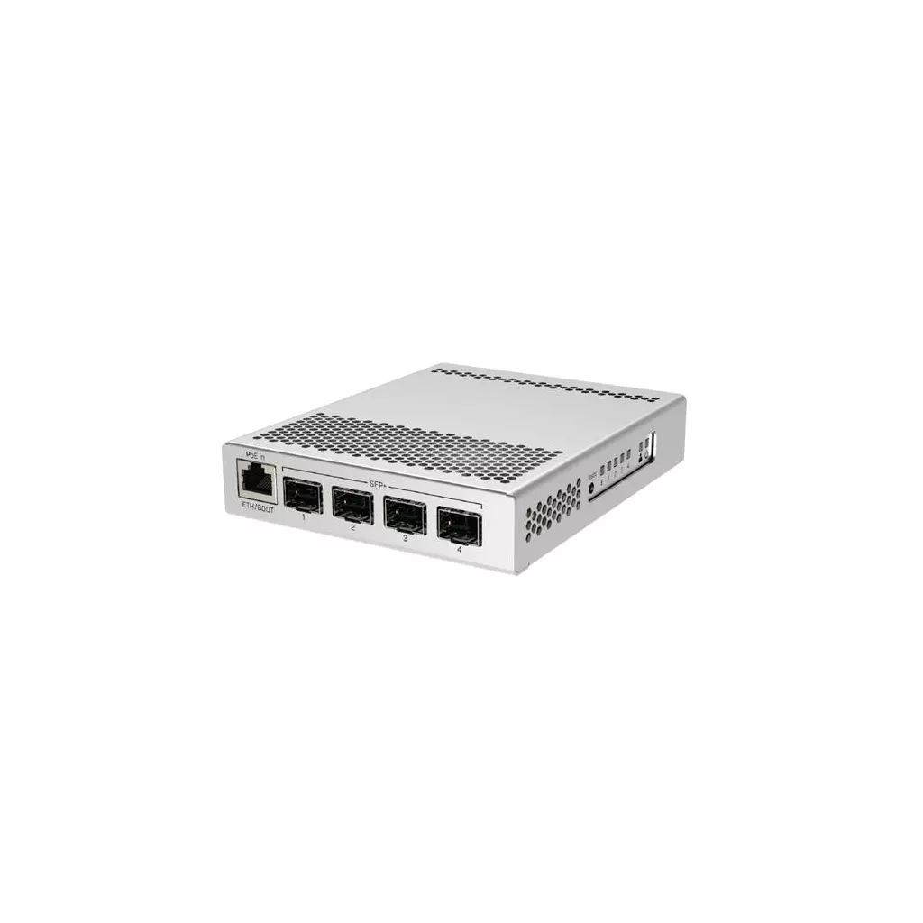 Obrázek produktu MIKROTIK • CRS305-1G-4S+IN • 4x SFP+, 1x GB LAN Cloud Router Switch 