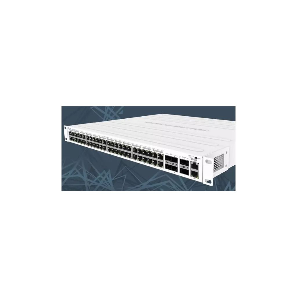 Obrázek produktu MIKROTIK • CRS354-48P-4S+2Q+RM • 48-portový gigabitový POE+ Cloud Router Switch 