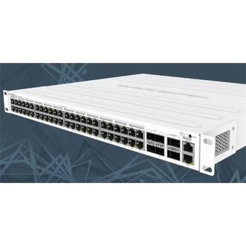 obrázek produktu MIKROTIK • CRS354-48P-4S+2Q+RM • 48-portový gigabitový POE+ Cloud Router Switch 