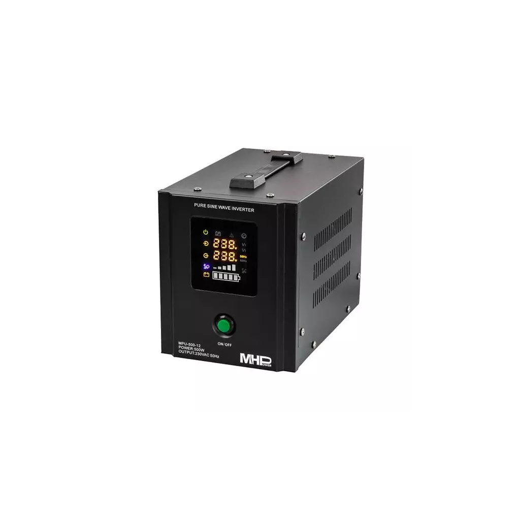 Obrázek produktu MHPower battery • MPU-500-12 • Záložní zdroj MHPower, UPS, 500W, čistý sinus, 12V
