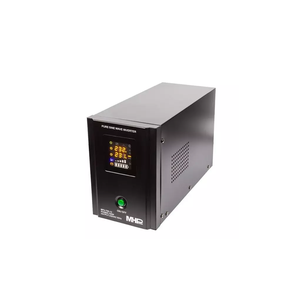 Obrázek produktu MHPower battery • MPU-700-12 • Záložní zdroj MHPower, UPS, 700W, čistý sinus, 12V