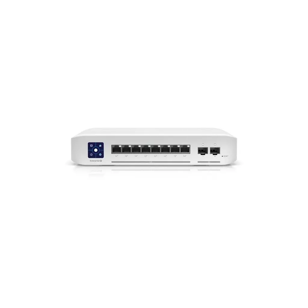 Obrázek produktu UBIQUITI • USW-Enterprise-8-PoE • Enterprise 802.3at PoE-out switch 8x 2.5GB LAN, 2x SFP+