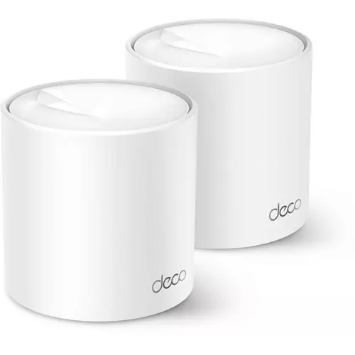 obrázek produktu TP-LINK • Deco X50(2-pack) • Meshový Wi-Fi 6 systém pro pokrytí celé domácnosti (2-pack)