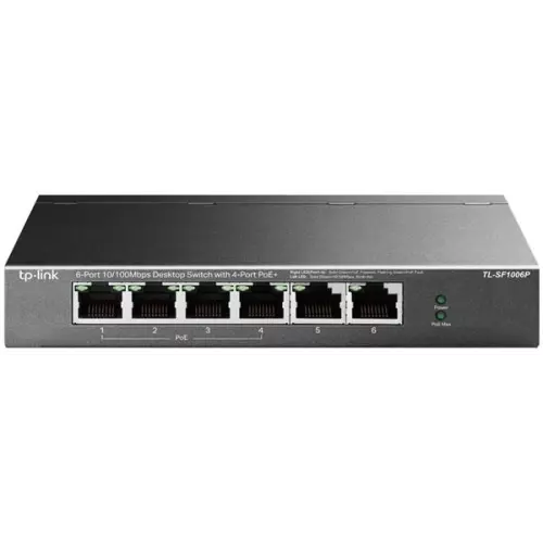 obrázek produktu TP-LINK • TL-SF1006P • PoE switch