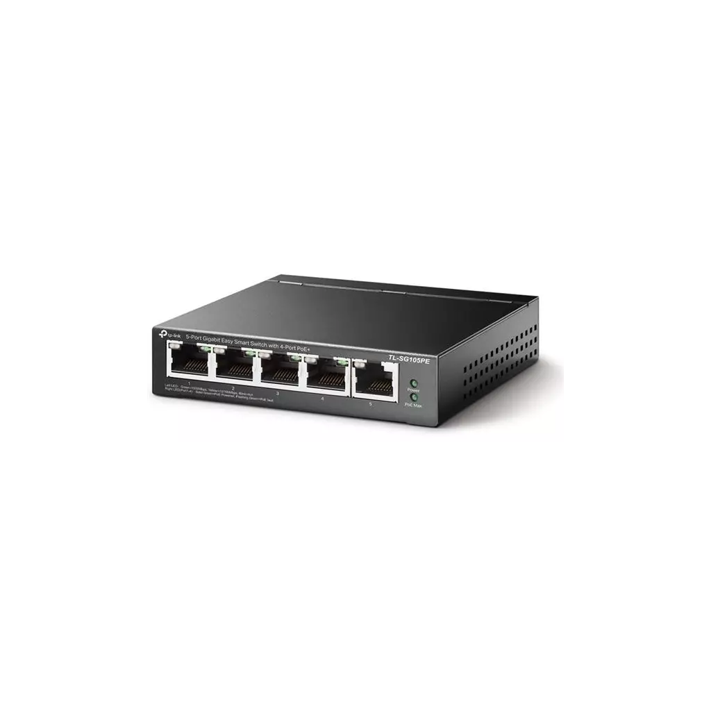 Obrázek produktu TP-LINK • TL-SG105PE • PoE switch