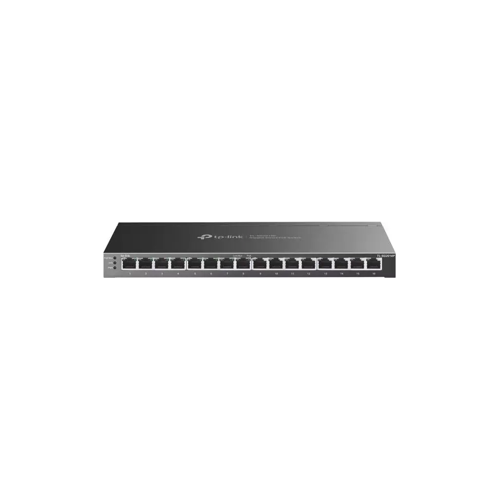 Obrázek produktu TP-LINK • TL-SG2016P • JetStream Smart PoE Switch