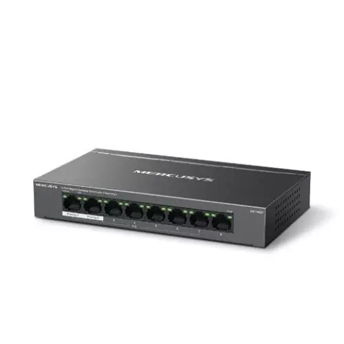 obrázek produktu MERCUSYS • MS108GP • Switch 1x GLAN, 7x GLAN s PoE+, 65W