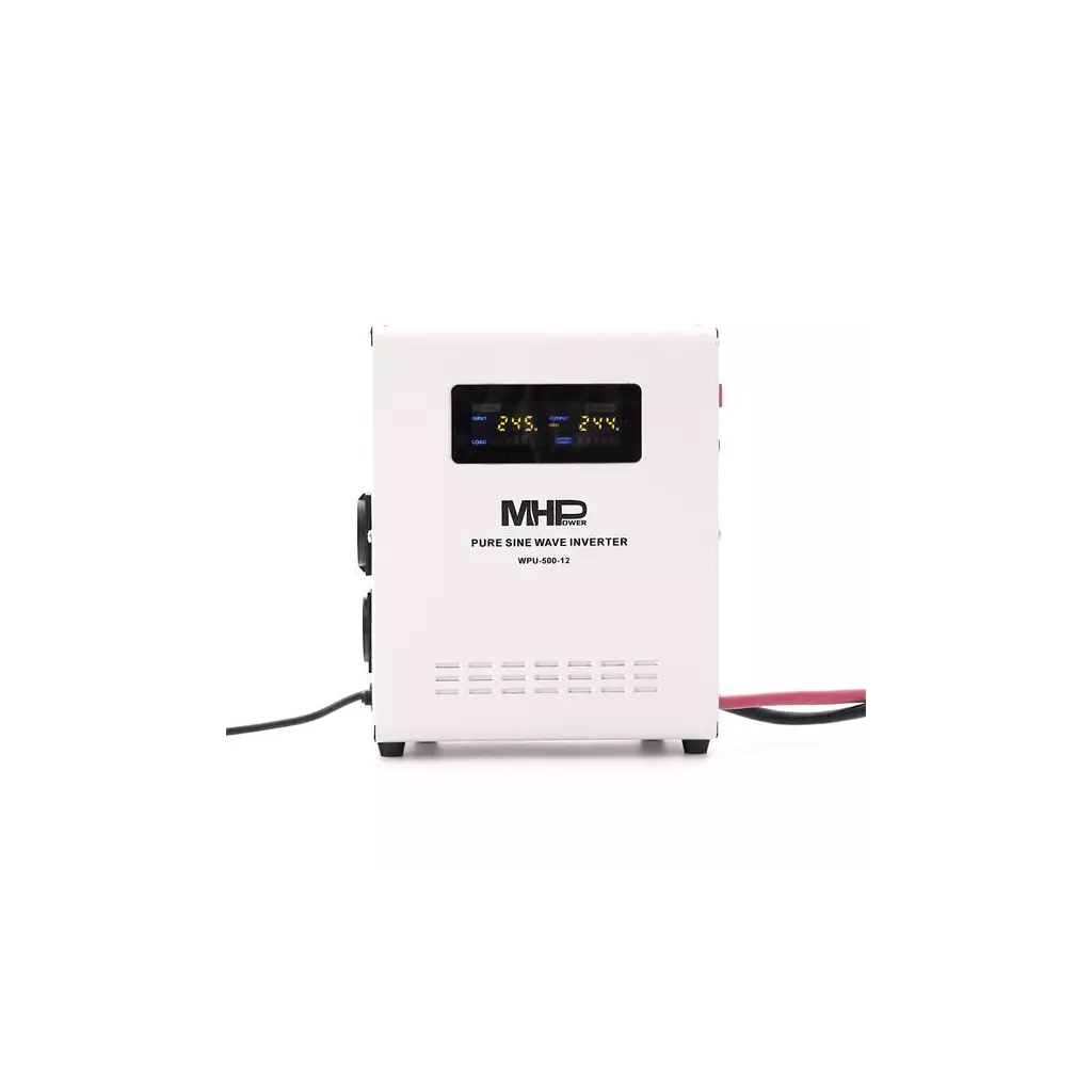 Obrázek produktu MHPower battery • WPU-500-12 • Záložní zdroj MHPower, UPS, 500W, čistý sinus, 12V