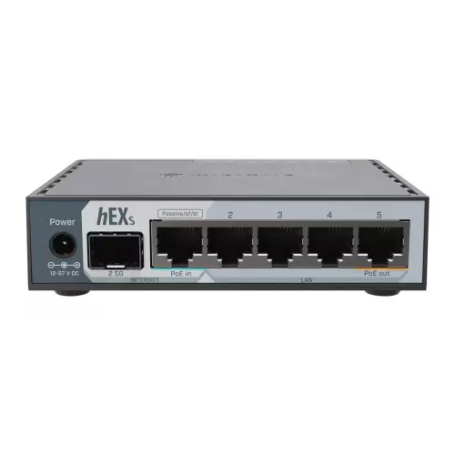 obrázek produktu MIKROTIK • E60iUGS • Ethernet Router hEX S (2025)
