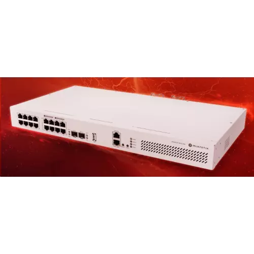 obrázek produktu MIKROTIK • CRS418-8P-8G-2S+RM • 16-port Gigabit Cloud Router Switch