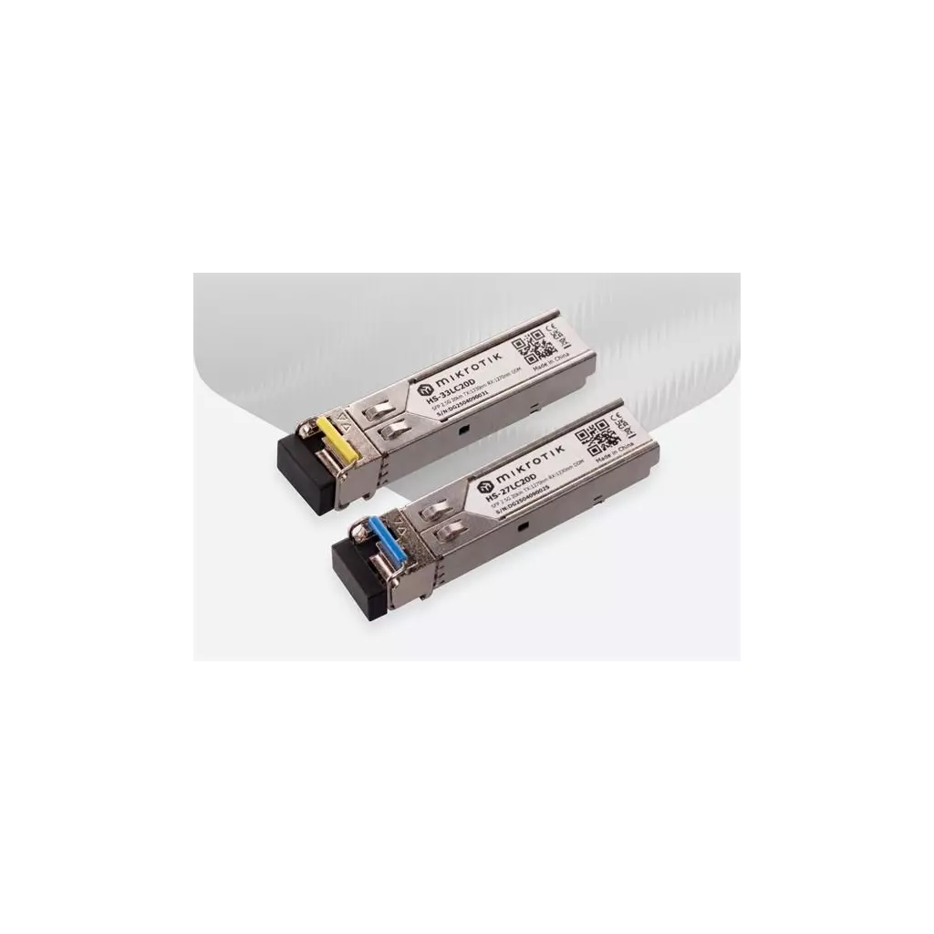 Obrázek produktu MIKROTIK • HS-2733LC20D • Pár 1G/2.5G SFP SM modulů (20km)