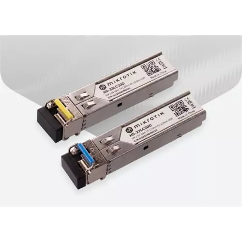 obrázek produktu MIKROTIK • HS-2733LC20D • Pár 1G/2.5G SFP SM modulů (20km)