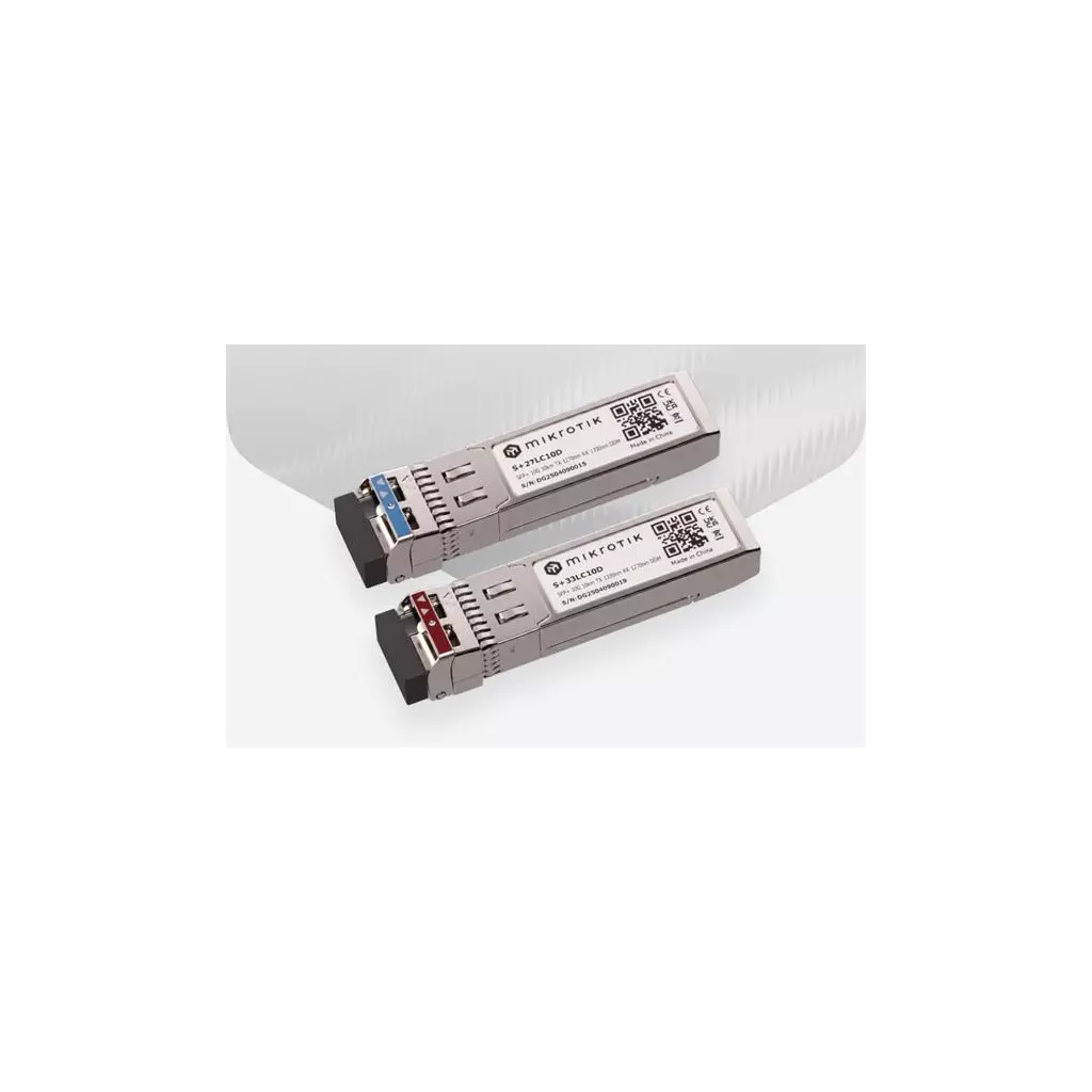 Obrázek produktu MIKROTIK • S+2733LC10D • Pár 10G SFP+ SM modulů (10km)